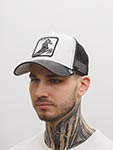 Бейсболка GOORIN BROTHERS арт. 101-0843 (белый / черный)